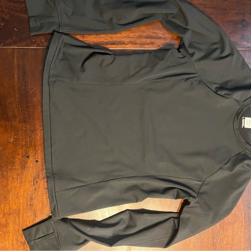 Prana Black Long Sleeve Top
